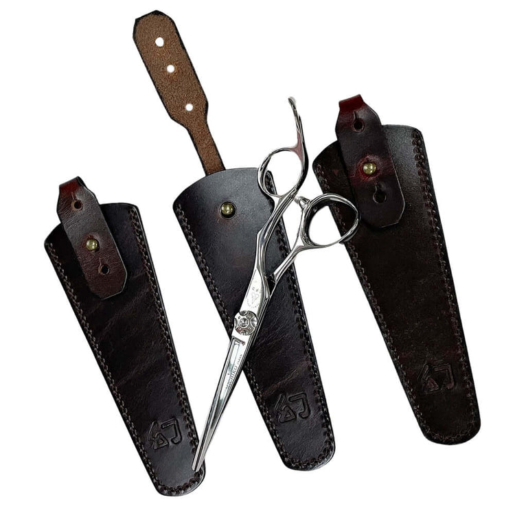 Genuine Leather Case for Hair Scissors