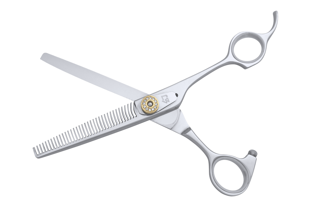 Offset Handle | ATS 6035 MNS | Hair Thinning Shears