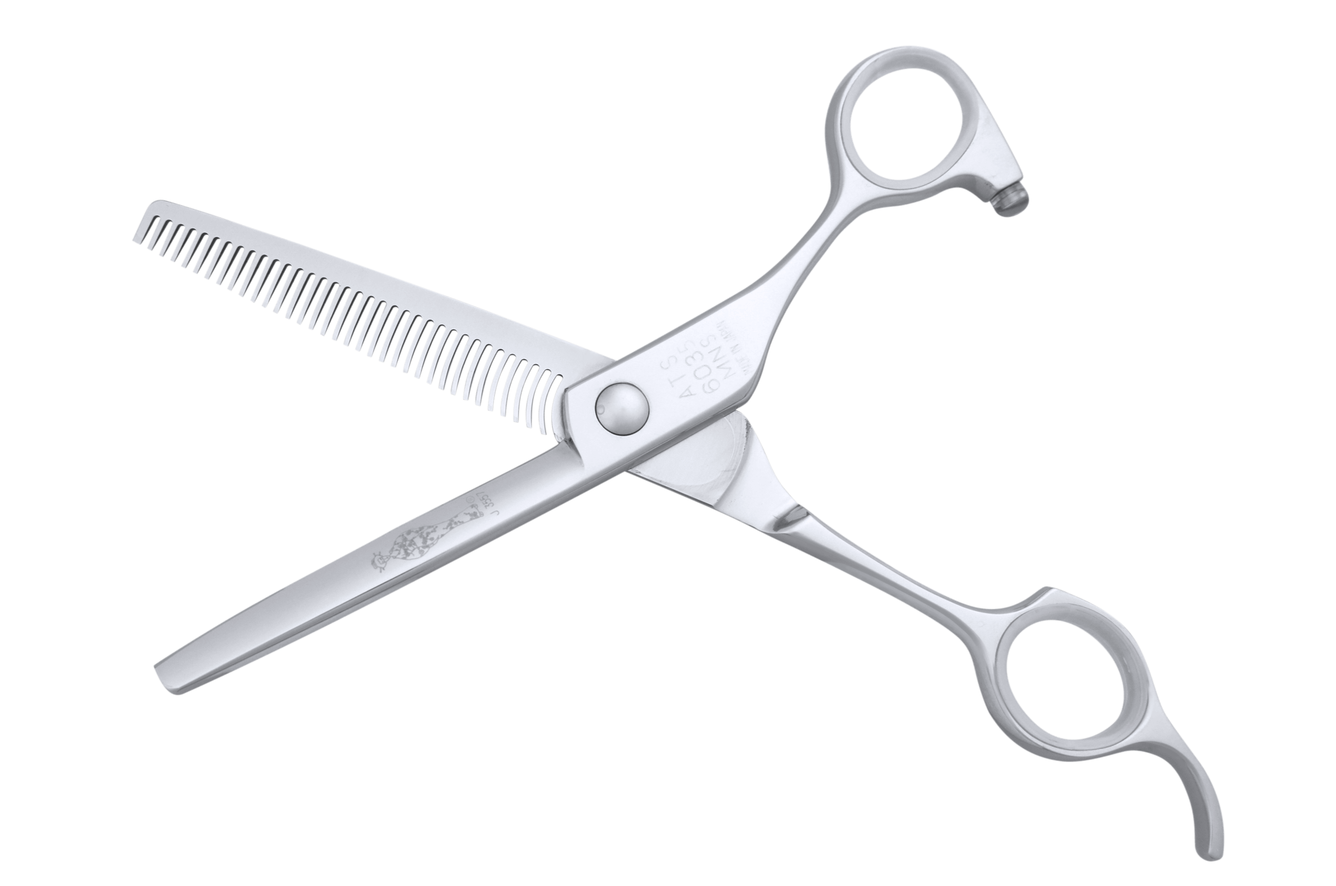 Offset Handle | ATS 6035 MNS | Hair Thinning Shears