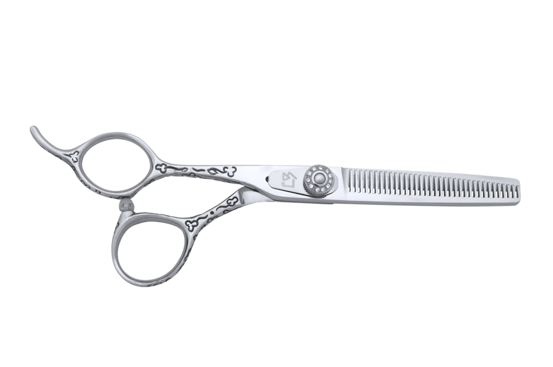 Left Handed Hair Thinning Shears COSMO T6035 Barber Scissors