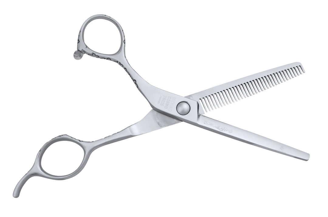 Left Handed Hair Thinning Shears COSMO T6035 Barber Scissors