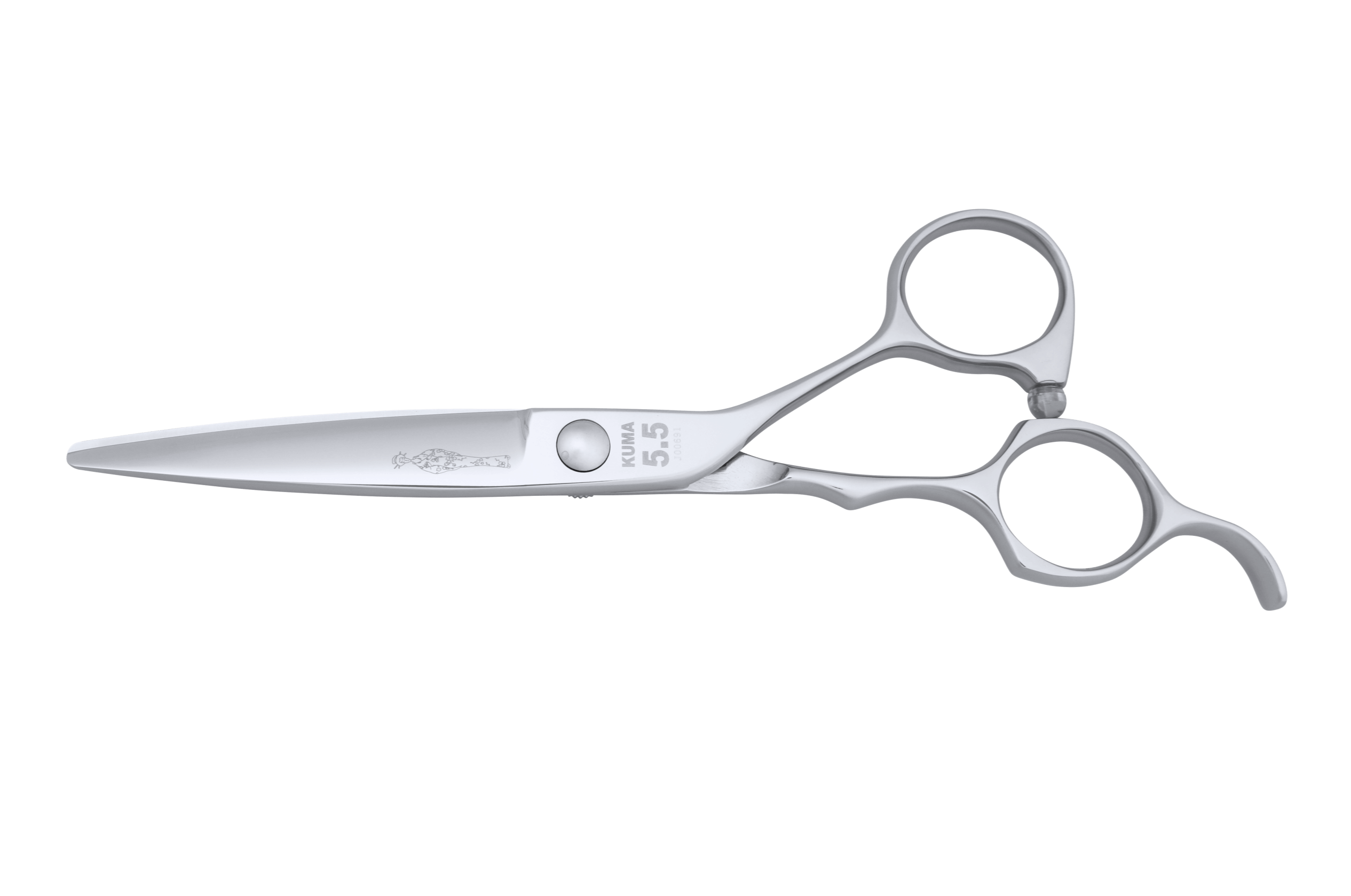 Japanese KUMA 5.5 Blunt Cut Slide Cut Hairdressing Scissors