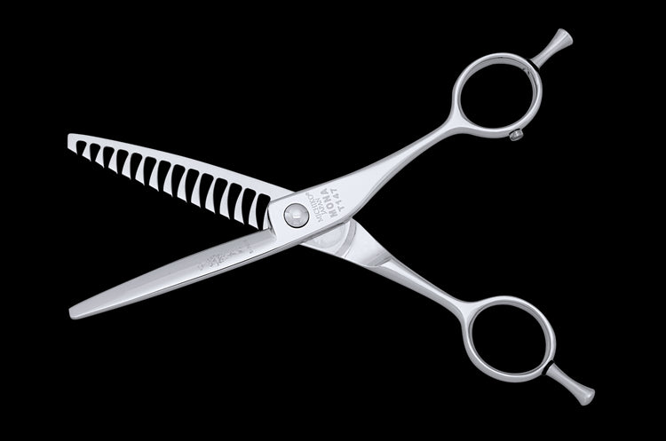 Symmetric Handle MONA T147 Top Quality Texturizing Scissors