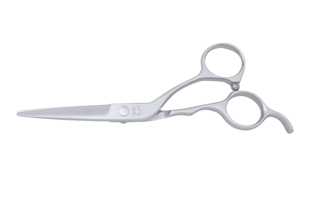 OKI 5.25 Japanese Crane Handle Hair Scissors