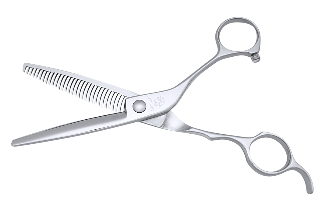 Crane Handle OKI T302 Japanese Hair Thinning Shears