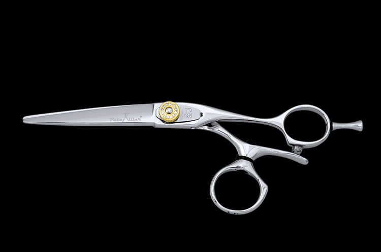 R 6.0 - Painkiller Flexible Thumb Swivel Hair Scissors