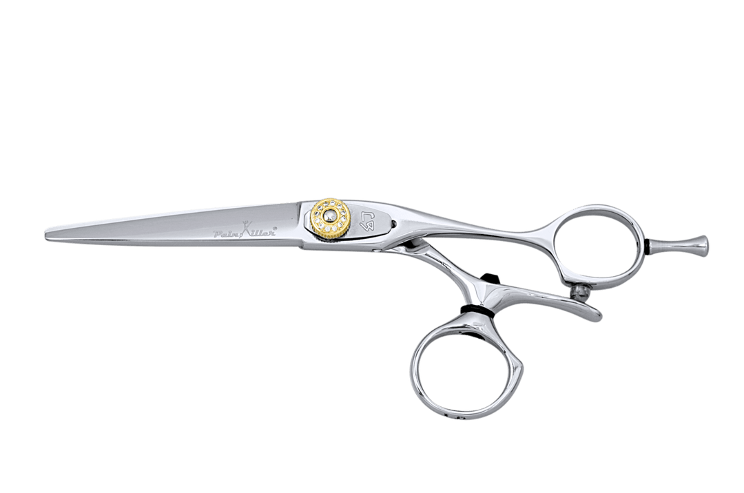 R 6.0 - Painkiller Flexible Thumb Swivel Hair Scissors