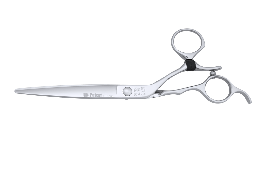 SENSE 6.75 Barber Shears Hair Cutting Swivel Scissors