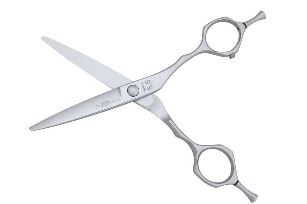 Slide Cut Hair Scissors SIMA 5.5 Japanese Shears