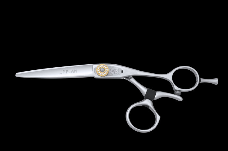 SJ-S 6.0 Crane Handle Painkiller Shears Swivel Hair Scissors