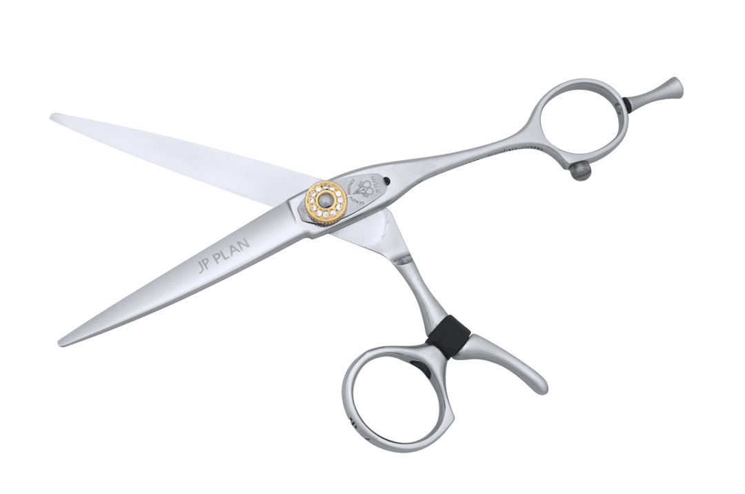 SJ-S 6.0 Crane Handle Painkiller Shears Swivel Hair Scissors