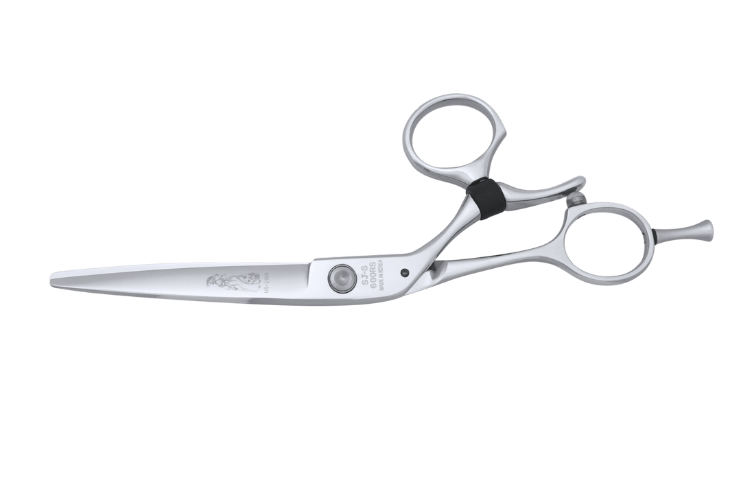 SJ-S 6.0 Crane Handle Painkiller Shears Swivel Hair Scissors