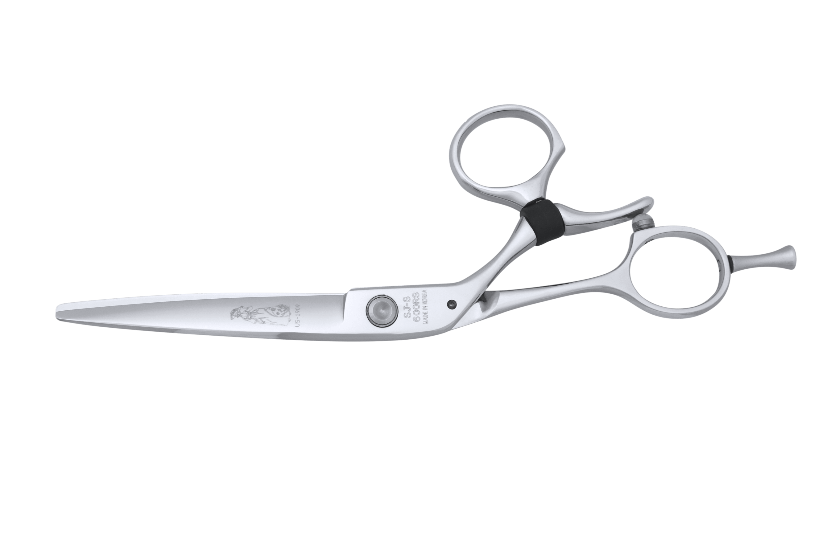 SJ-S 6.0 Crane Handle Painkiller Shears Swivel Hair Scissors