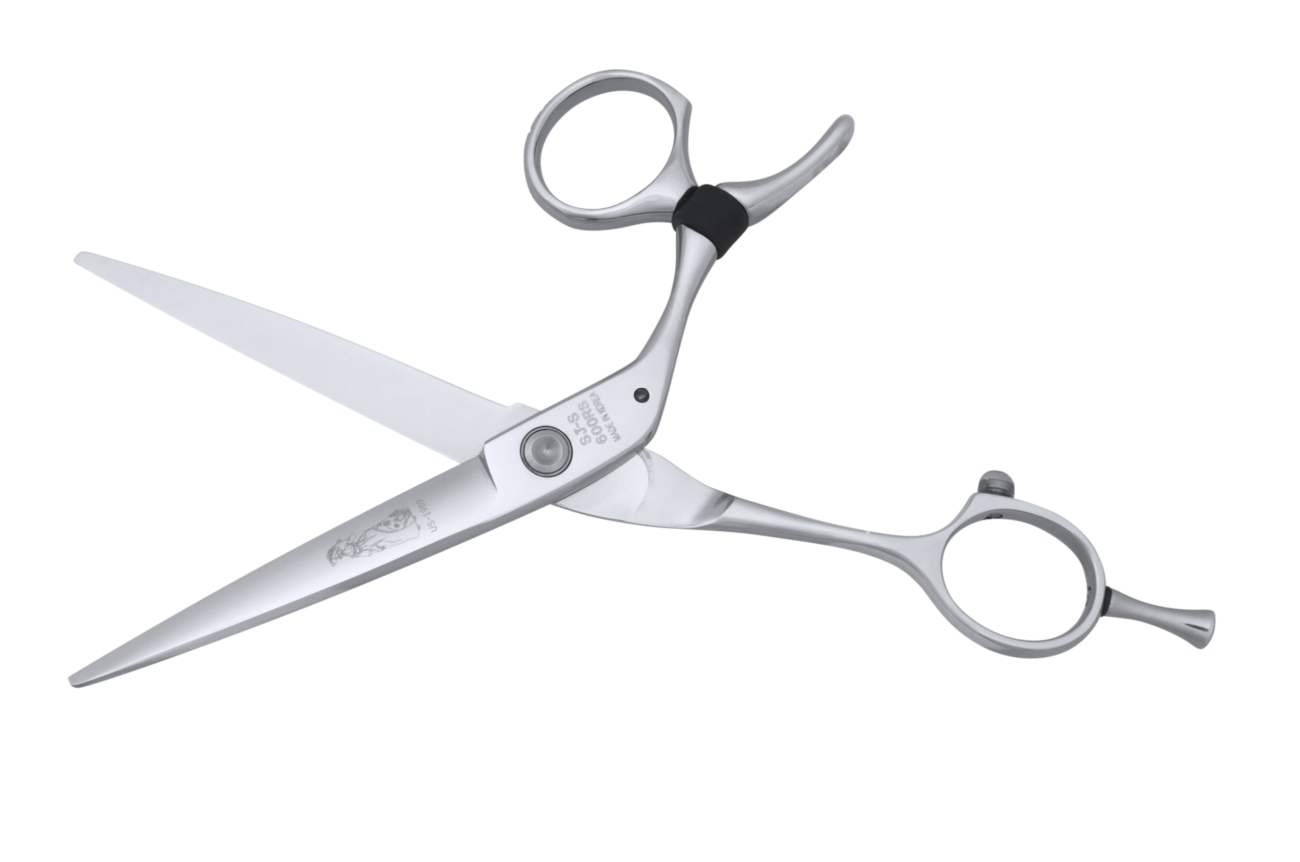 SJ-S 6.0 Crane Handle Painkiller Shears Swivel Hair Scissors