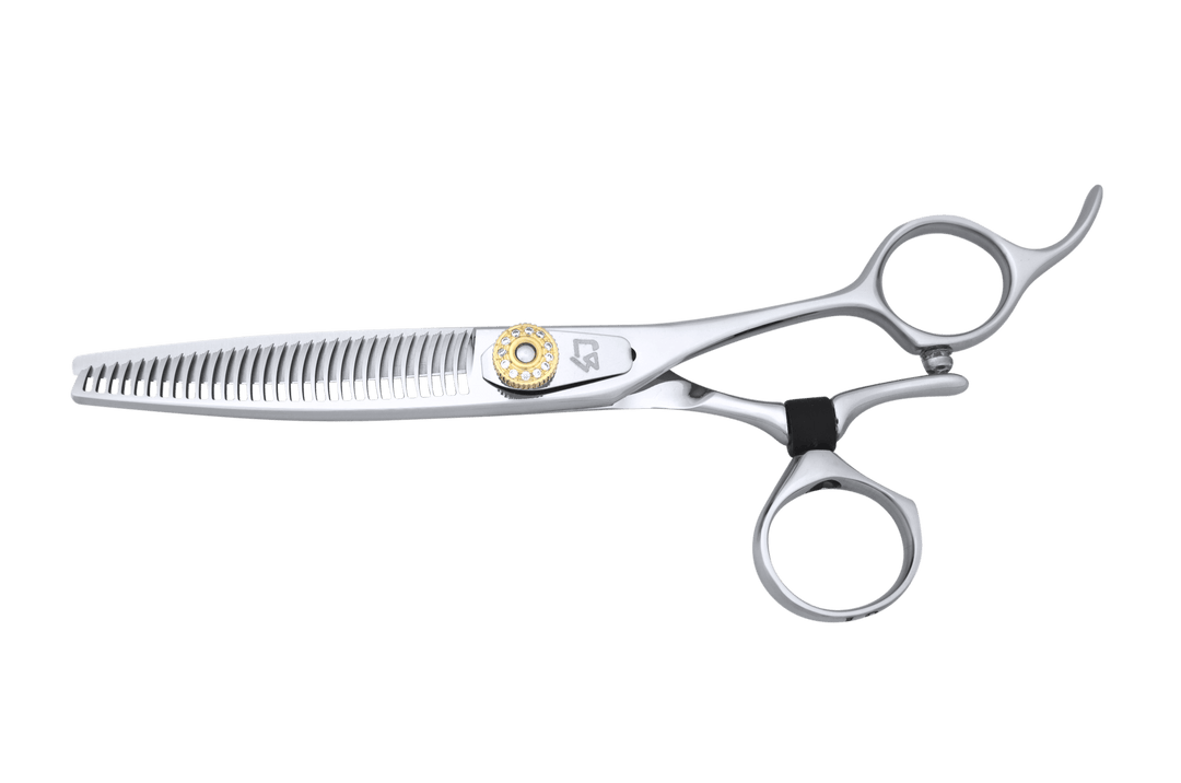 SMOOTH T302 Swivel Shears - 6" with 30 Curved Teeth