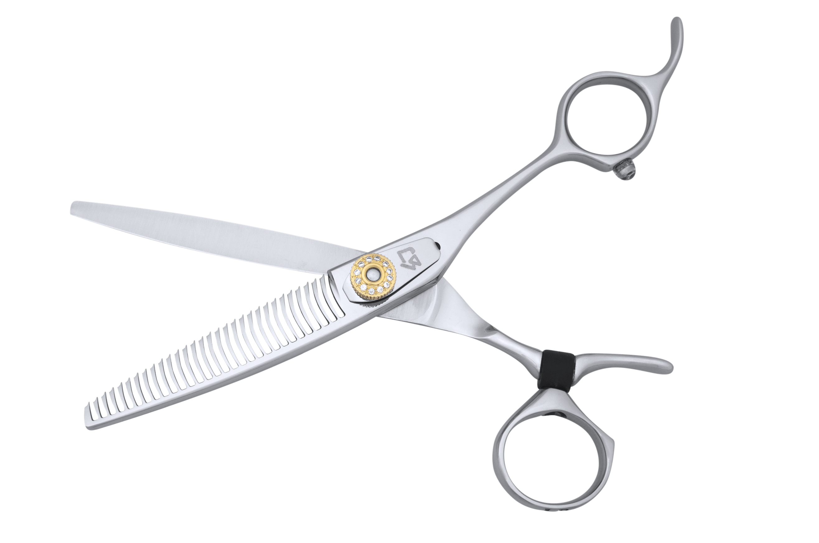 SMOOTH T302 Swivel Shears - 6" with 30 Curved Teeth