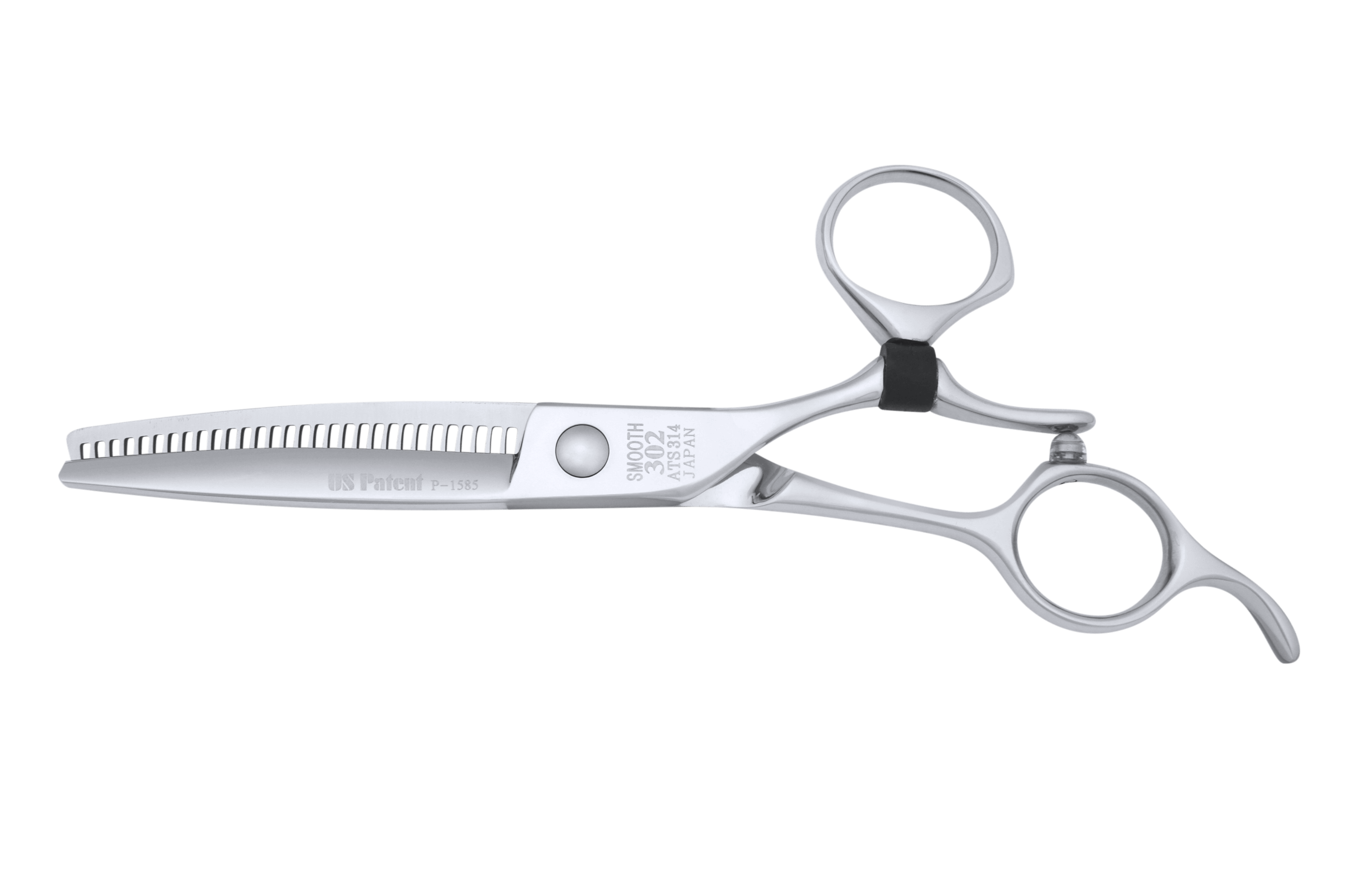 SMOOTH T302 Swivel Shears - 6" with 30 Curved Teeth