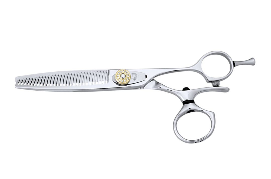 T28 Flexible Thumb Hair Thinning Scissors Painkiller Shears