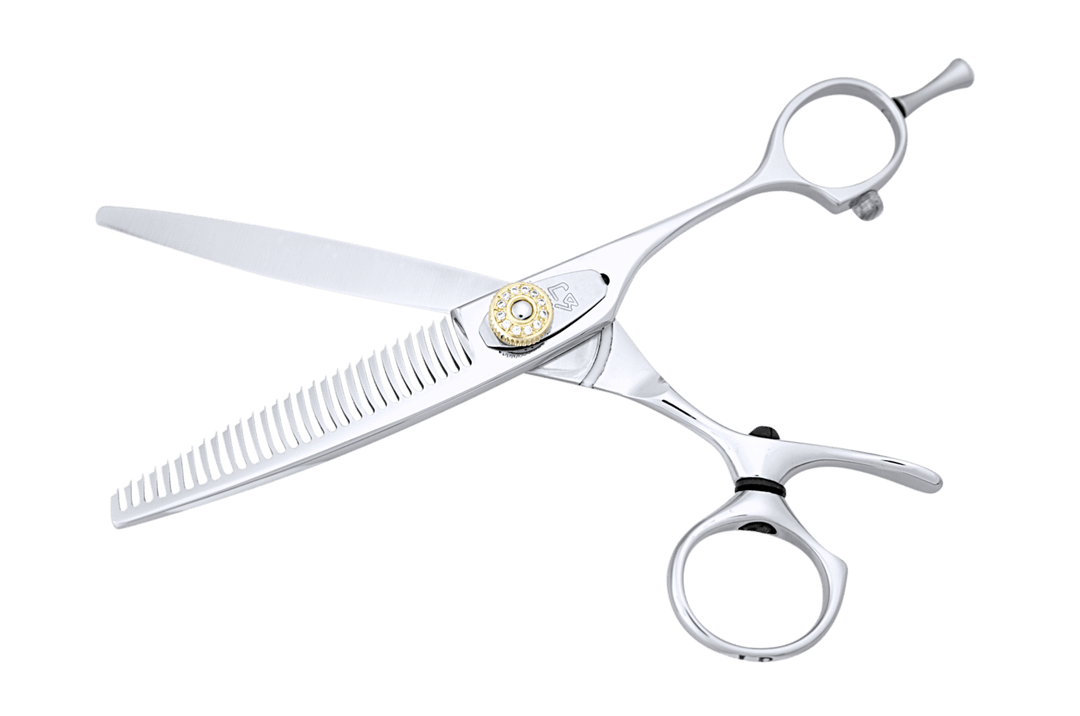 T28 Flexible Thumb Hair Thinning Scissors Painkiller Shears