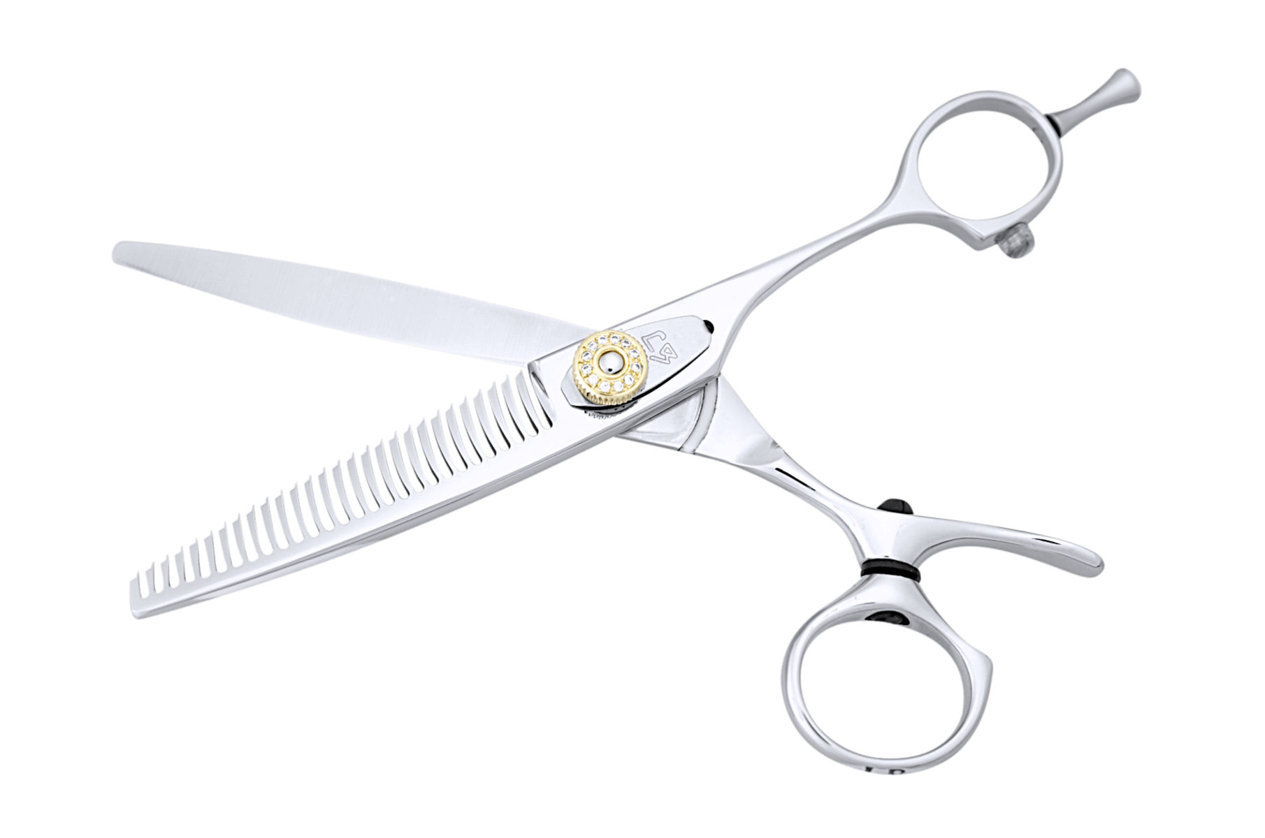 T28 Flexible Thumb Hair Thinning Scissors Painkiller Shears