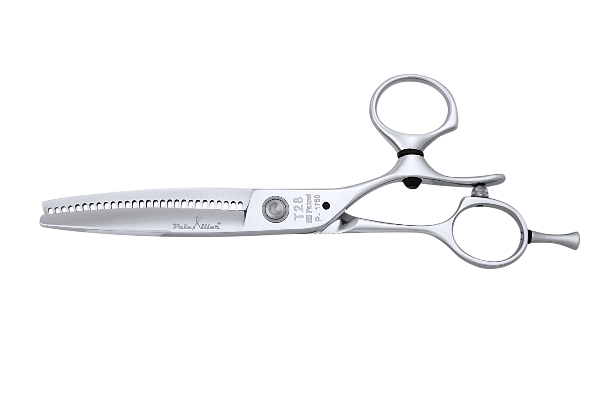 T28 Flexible Thumb Hair Thinning Scissors Painkiller Shears