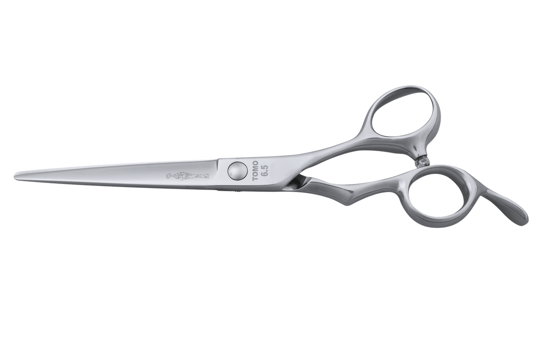 TOMO 6.5 - Pro Barber Shears Ergonomic Handle Hair Scissors