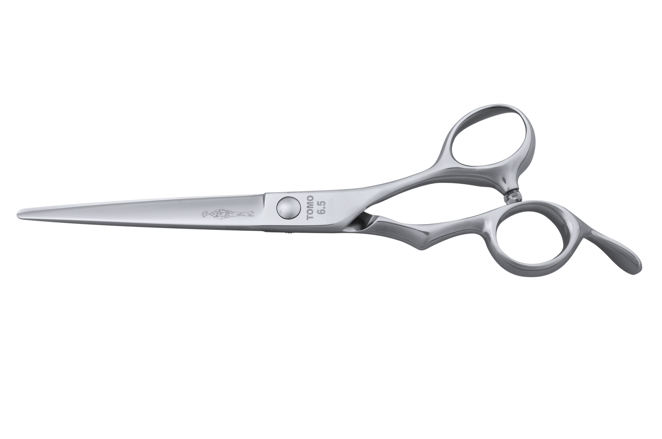 TOMO 6.5 - Pro Barber Shears Ergonomic Handle Hair Scissors