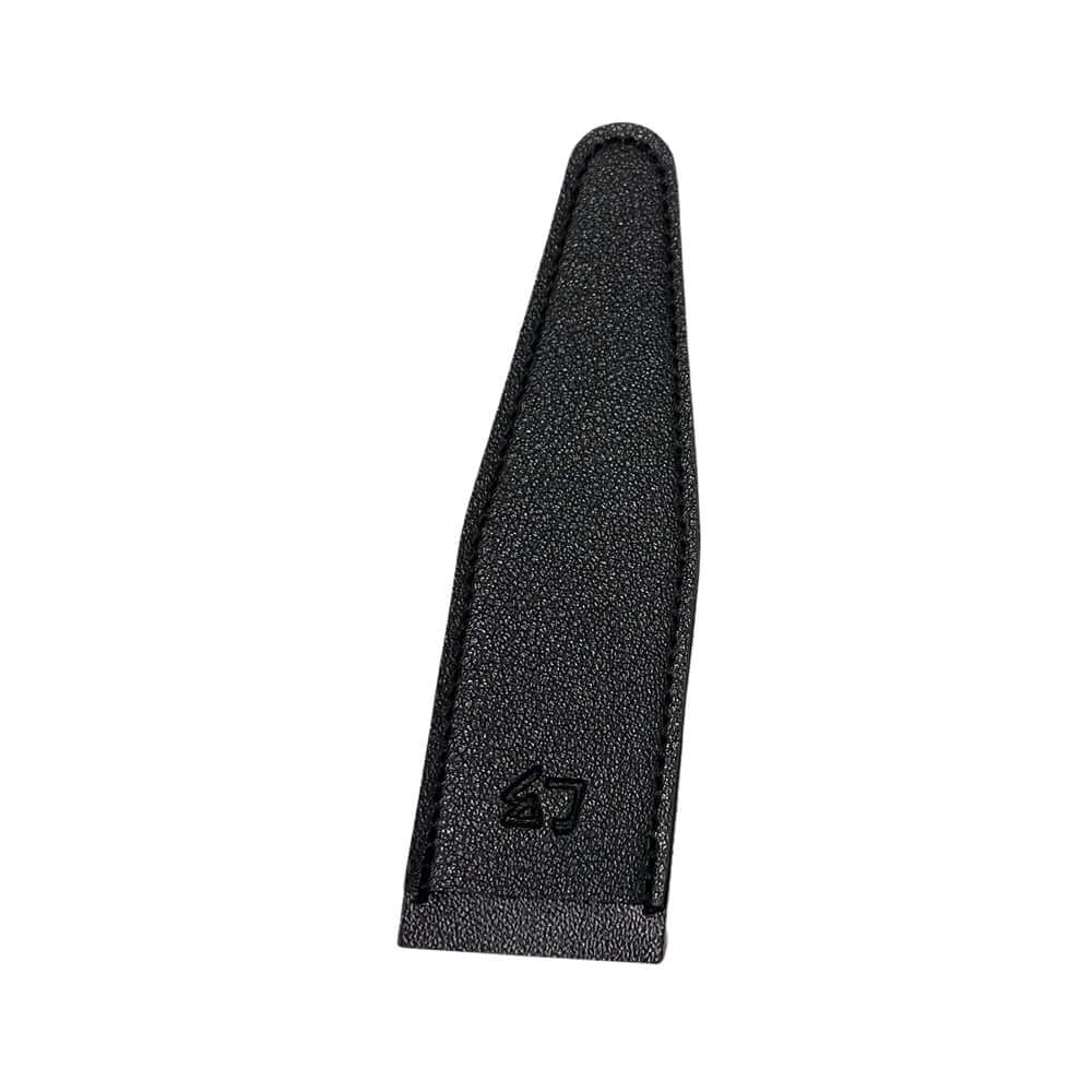 Black large scissor tip cover displayed on a whtie background. 